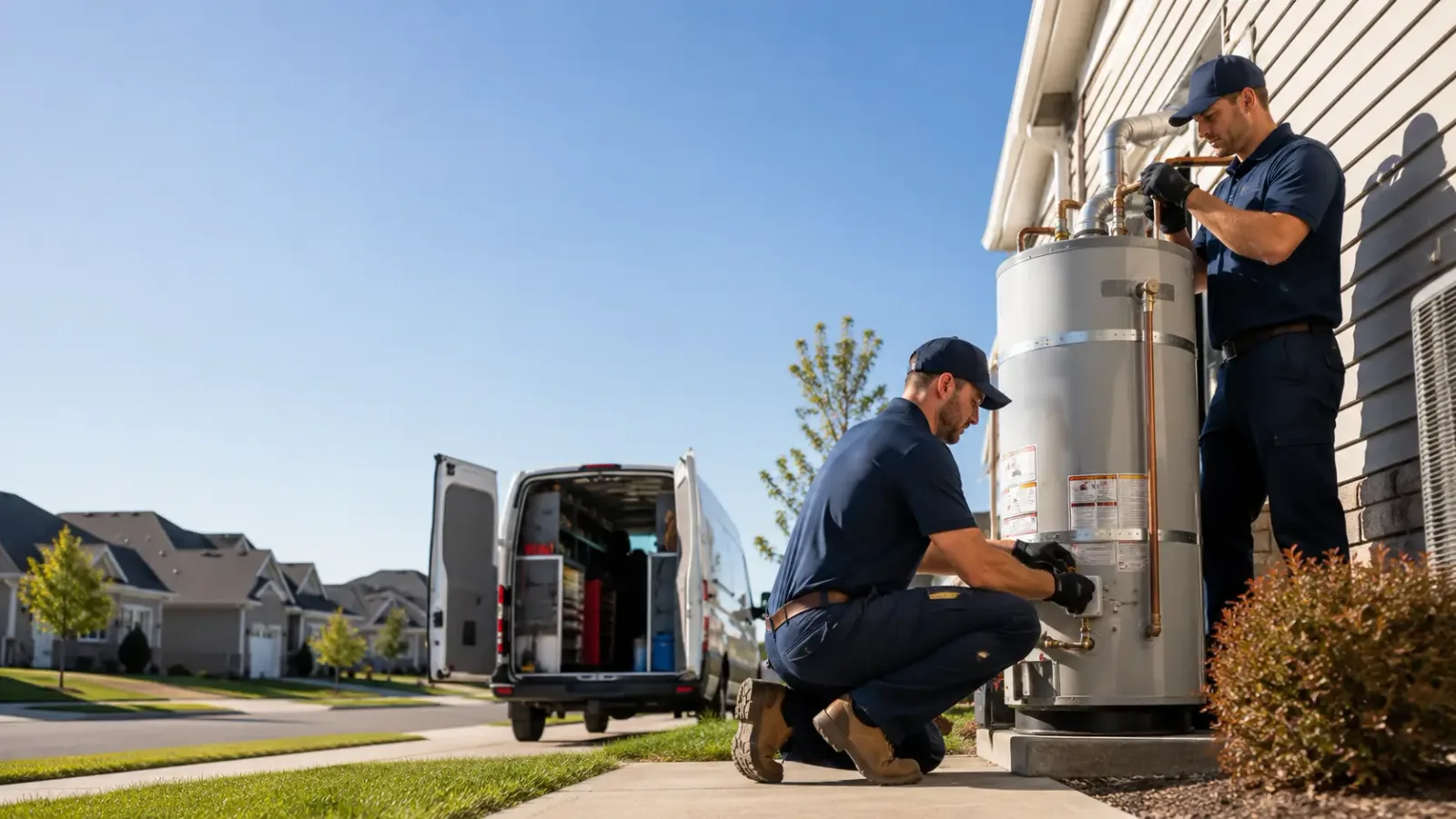 Water Heater Installation in Barrackville, WV